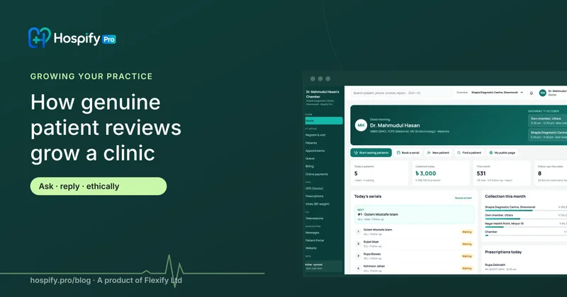 How genuine patient reviews grow a clinic — and how to get them ethically